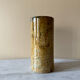 Round marble tube vase