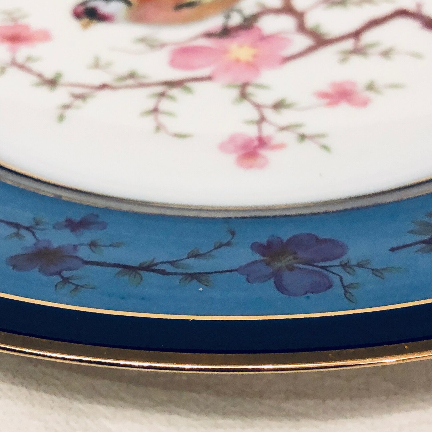 Limoges Chardonneret Plate