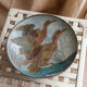 Partitioned metal cut, duck motifs
