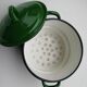 Enameled sheet metal casserole dish