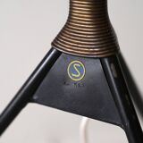 Vintage three-light floor lamp