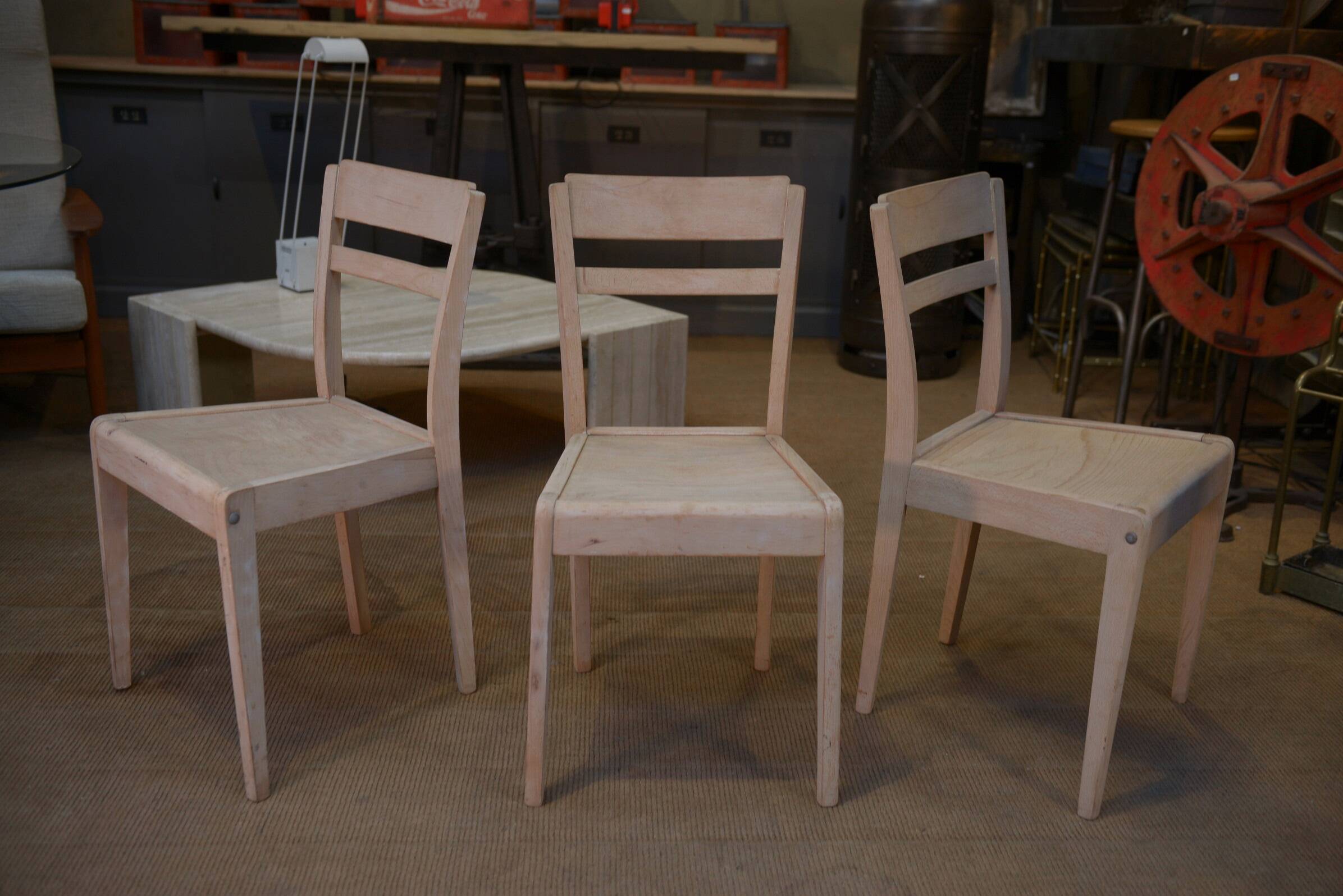 Set of 4 Stella Chairs 1940