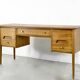 Midcentury A. Younger Walnut Desk. Unique Vintage Modern