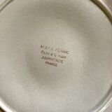 Set of 2 vintage oyster plates MBFA Pornic Amphitrite France