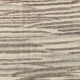 8x10 Striped Pattern Brown & Beige Vintage Kilim Rug, 232x291Cm