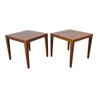 Severin Hansen for Haslev Rosewood Tables, Denmark, 1960s