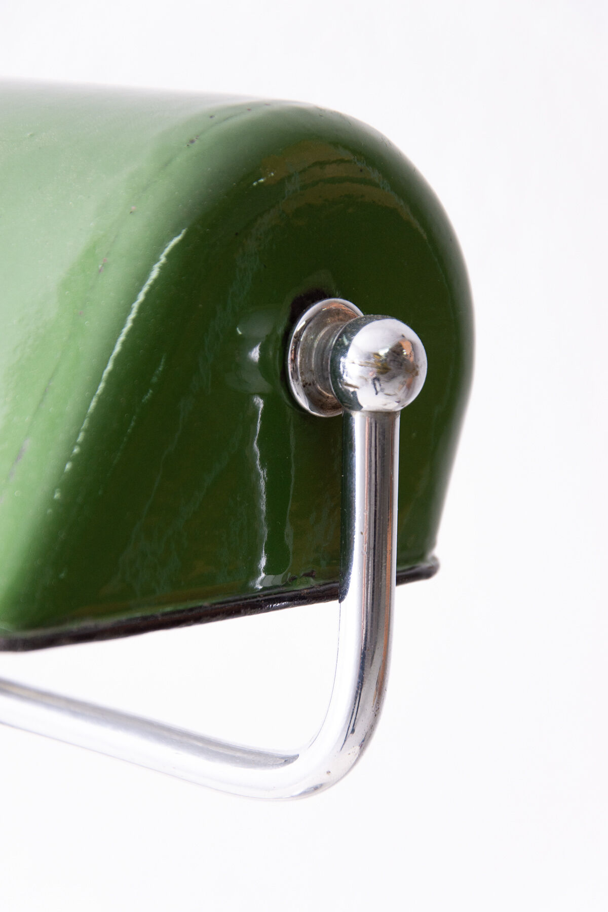 Art Deco adjustable banker lamp, 1930