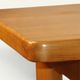 Table René Martin en pin massif moderniste, 1960