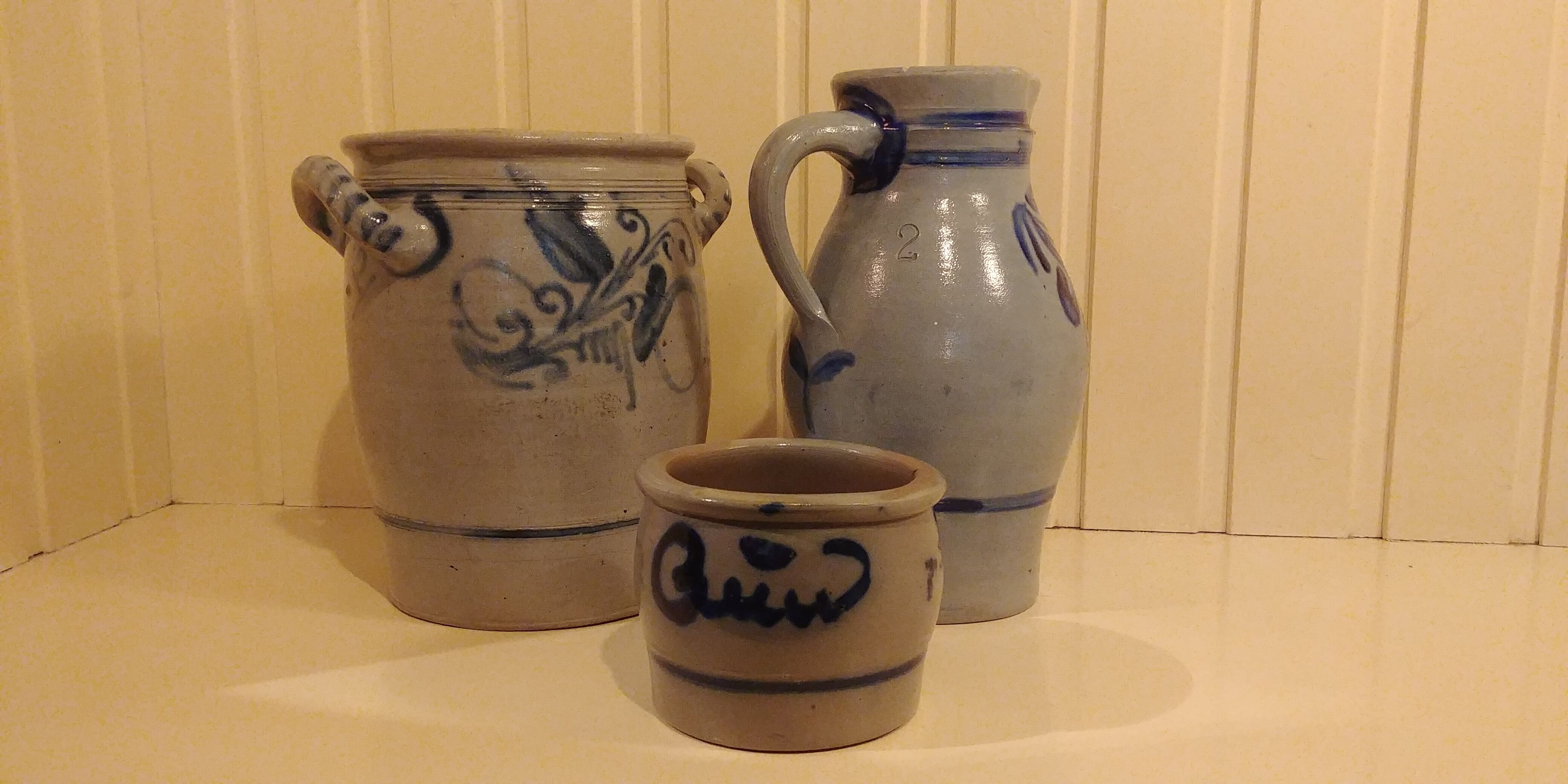 Lot of blue sandstone