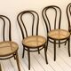 Lot de 4 chaises thonet zpm radomsko