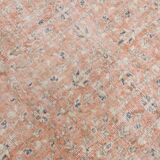 Tapis de ferme floral de couleur neutre 362x257cm