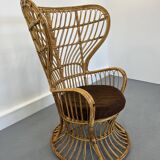 Wicker Chair by Gio Ponti and Lio Carminati, 1960s