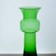 Large green Tang-Li vase by Morales Schildt for Kosta