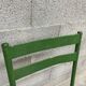 4 vintage bistro chairs 60s metal