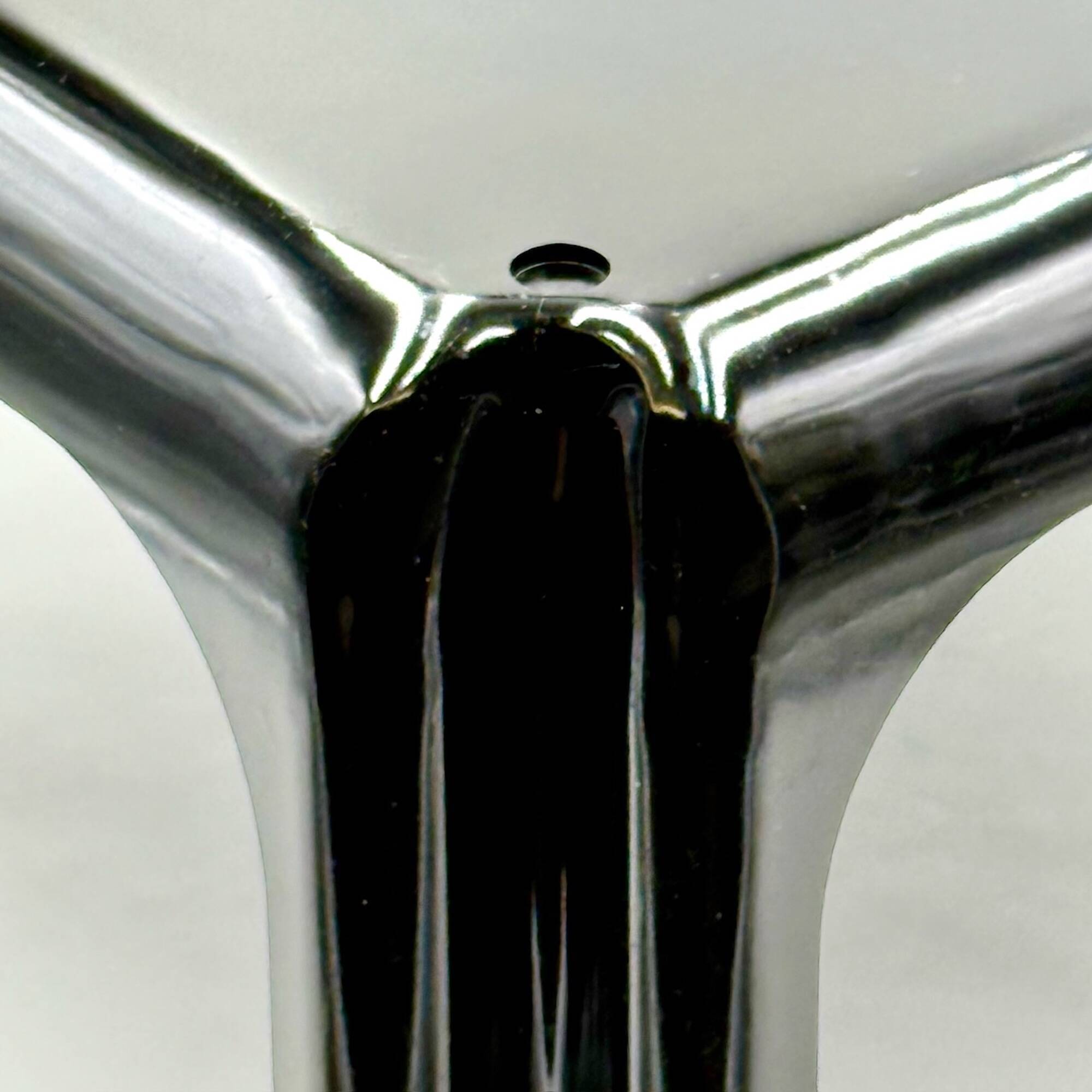 Coffee Table 'Elena', Vico Magistretti Design for Metra Italy, Glossy Black, 1970s