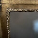 Golden trumk bevelled mirror with children 32x70cm