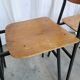 Set of 7 vintage school chairs by stol kamnik / 1970s yugoslavia / mid-cent