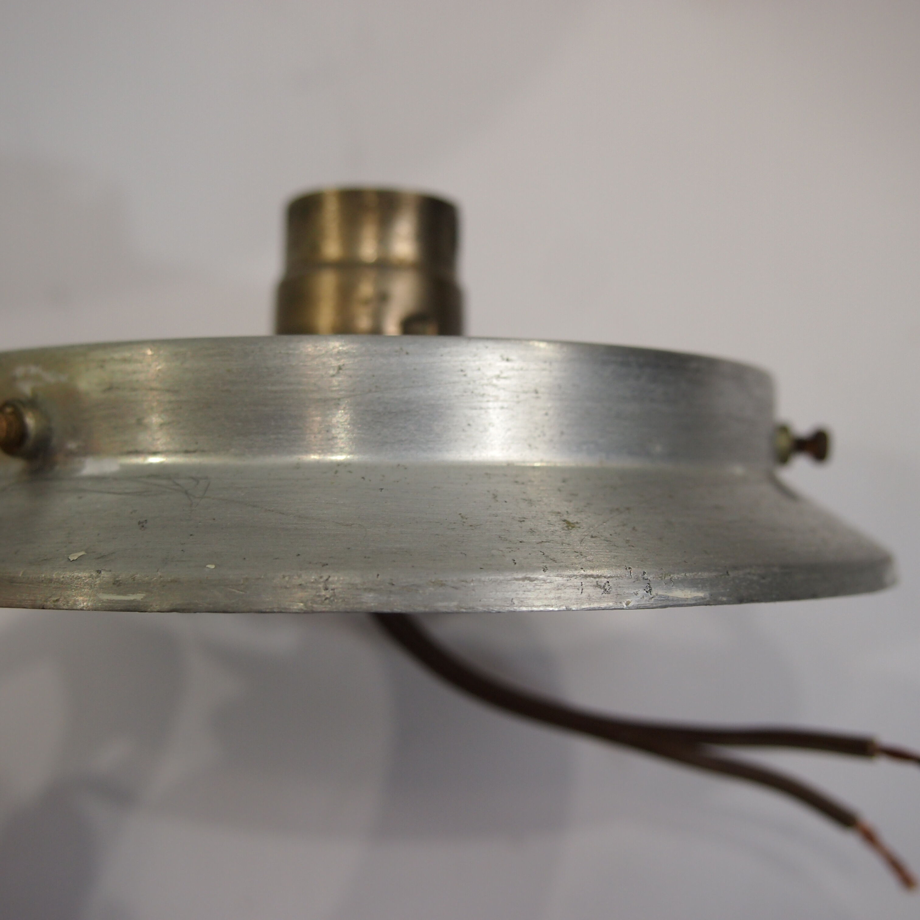 Glass vintage globe ceiling light