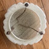 Art Deco pendant lamp in Clichy glass