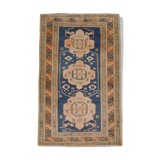 Tapis oushak bleu fait à la main 280x167cm