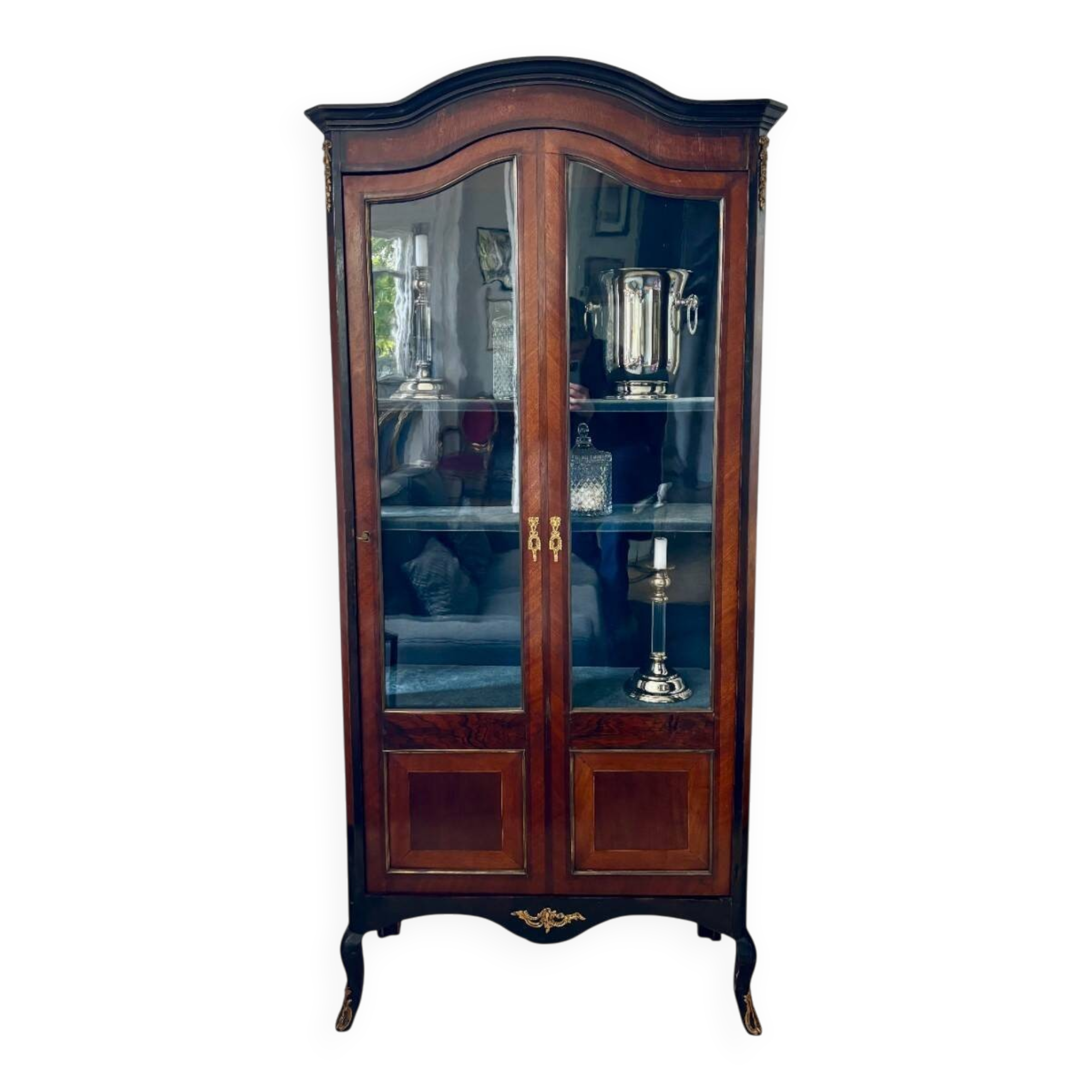 Louis XV style display cabinet