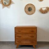 Vintage oak chest of drawers