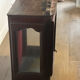 Display cabinet in carved wood, Louis XV style, 19th century.