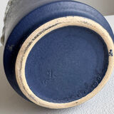 Vintage Mid Century Modern Fat Lava Stein Keramik West German Navy Gl