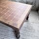 Oak table in Louis XIV style 1900