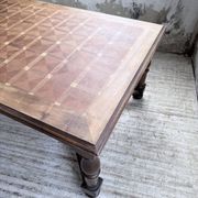 Table chêne style Louis XIV 1900