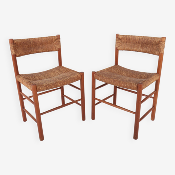 Pair of "Dordogne" model chairs produced by Robert SENTOU