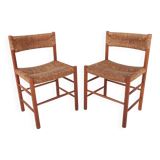 Paire de chaises modèle "Dordogne" éditée par Robert SENTOU