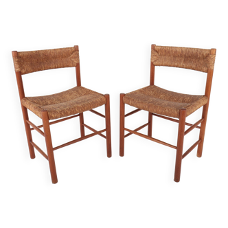 Pair of "Dordogne" model chairs produced by Robert SENTOU