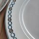Lot n°1 de 4 assiettes plates BRE PMPS  de Longwy