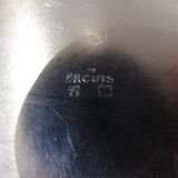 Oval dish Ercuis in silver metal