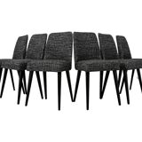 Mid-Century Modern Dining Chairs, Poland, 1960's, Set of 6