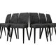 Mid-Century Modern Dining Chairs, Poland, 1960's, Set of 6