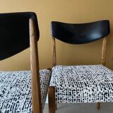 Pair of vintage Scandinavian chairs 60