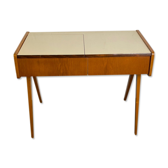 Vintage desk with compass legs