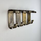 Rare set of four wall-mounted coat hooks by Azucena, 1950s.