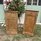 Duo of bedsides of the 50s