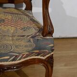 Louis XV style living room in walnut – 1920