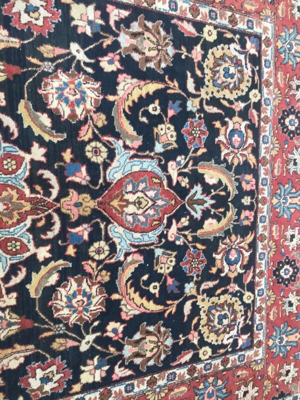 Carpet old Persian Tabriz done hand 200 X 300 cm