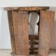 Window of an ancient Kasbah in carved solid wood – Berber craftsmanship
