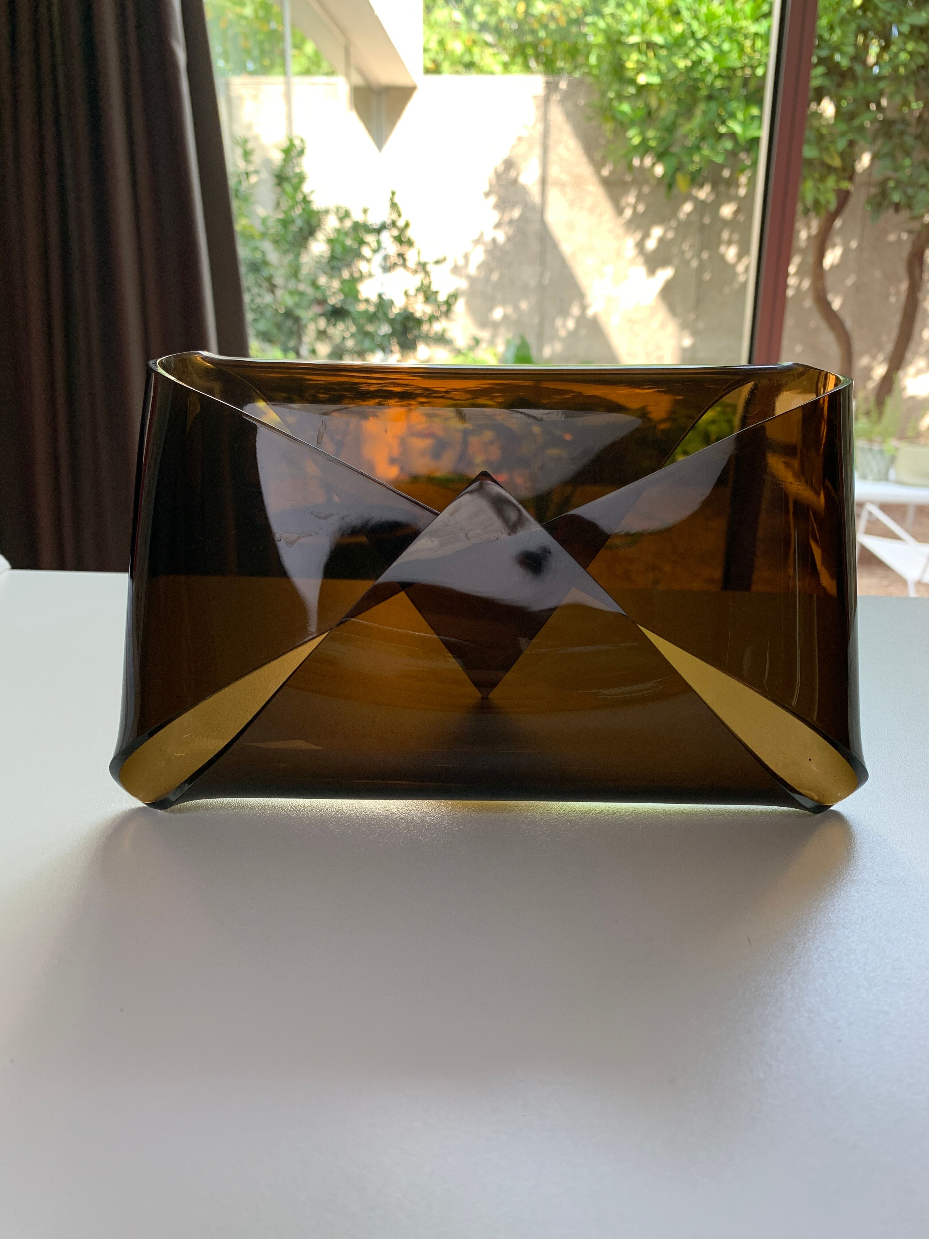 Plexiglas mail holder