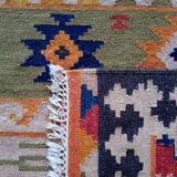 Handmade Indian Kilim Sivas 200x140cm