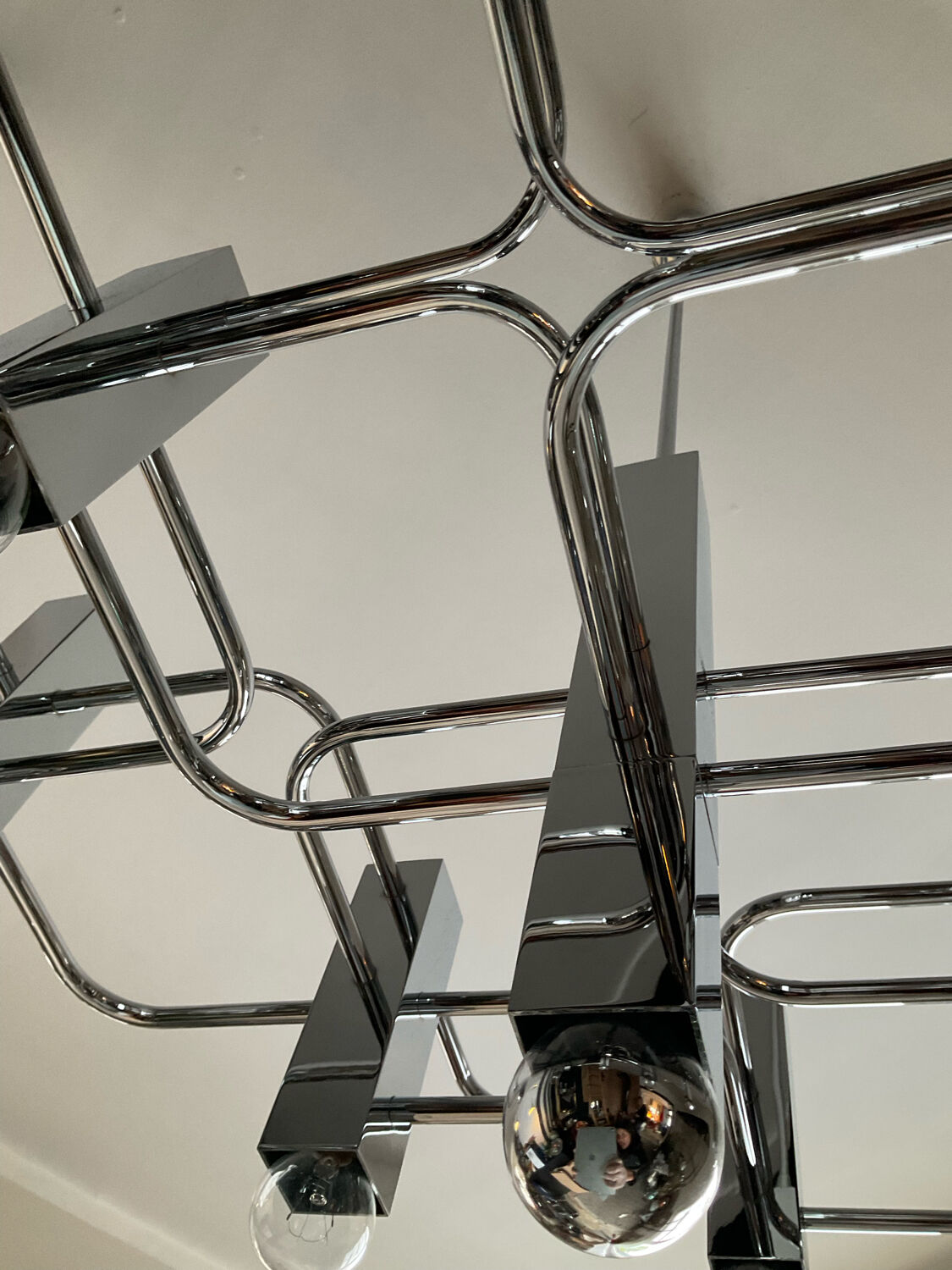 Sciolari chandelier distributed by Boulanger from the 70s