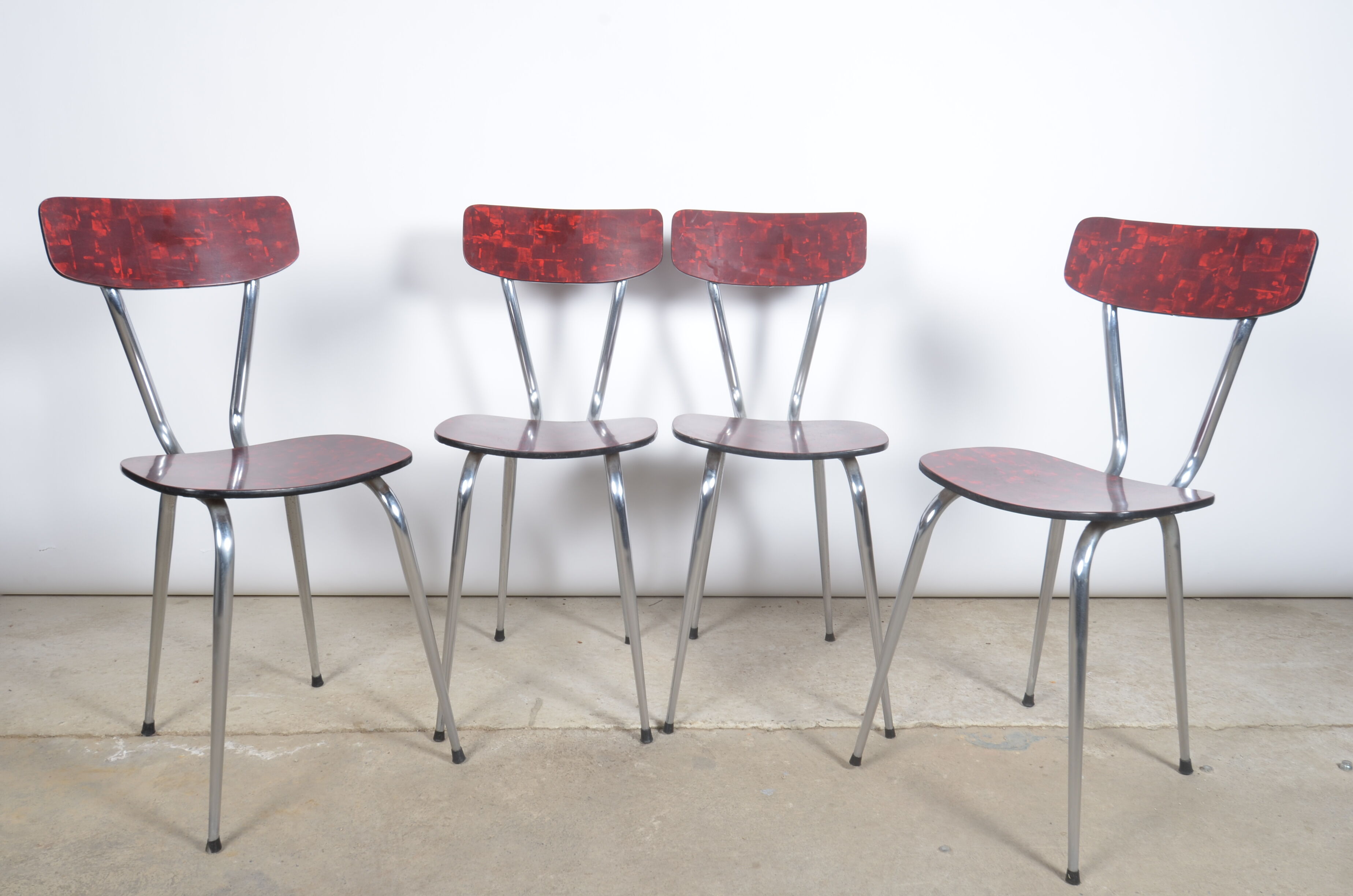 Formica chairs 1960