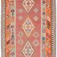 Gashgaï Kilim Rug Iran: 1.50 x 3.50 metres - "Galerie Sardje"
