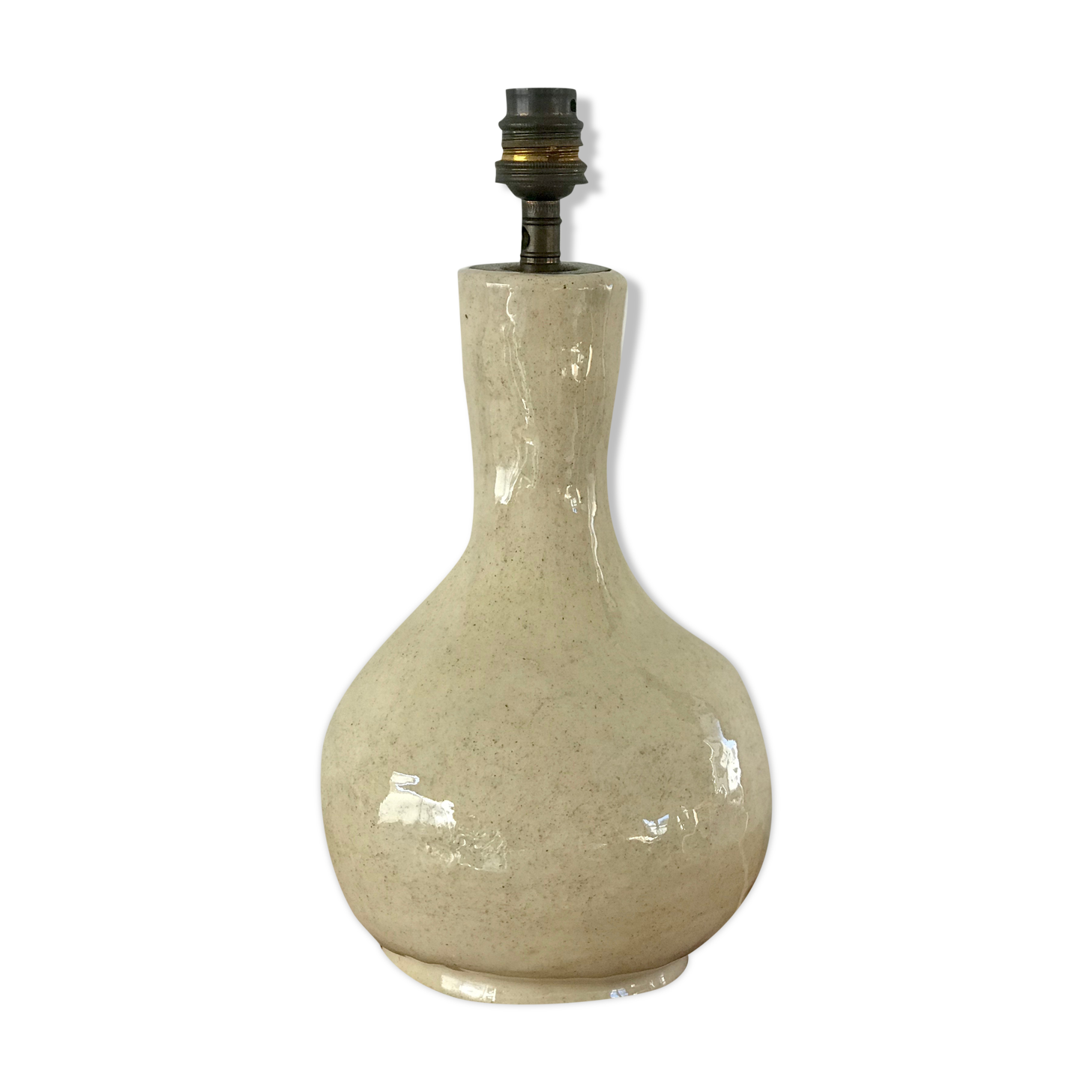 Ancient ceramic lamp
